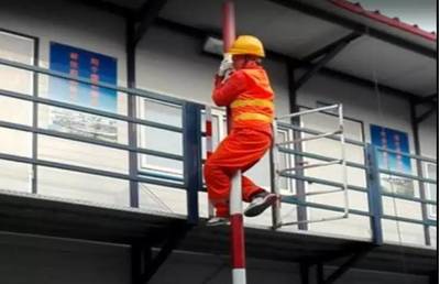 應急逃生桿 工程建設中的生命安全屏障